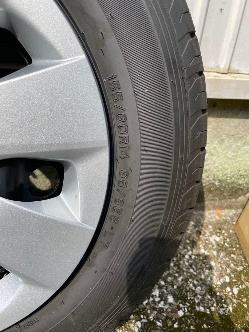 【新車外し】トヨタ プロボックス14インチホイール4本セット