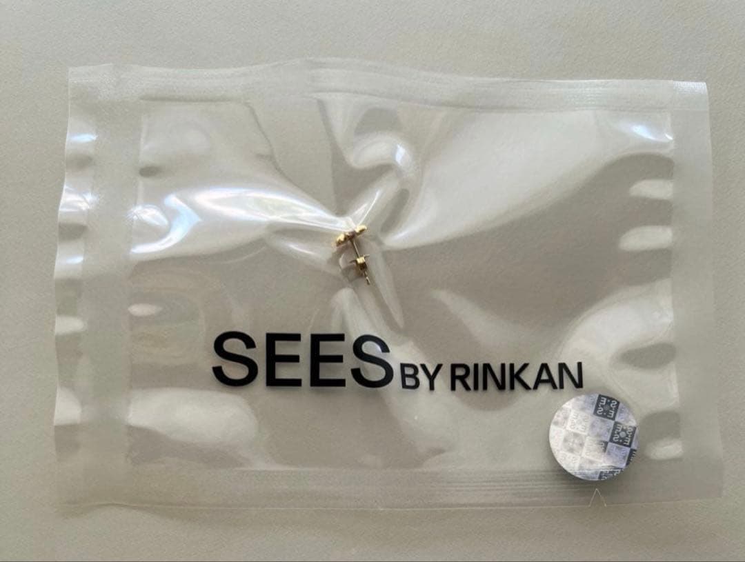 クロムハーツ 22K ER STUD No2 CH PLUS DMND ピアス①