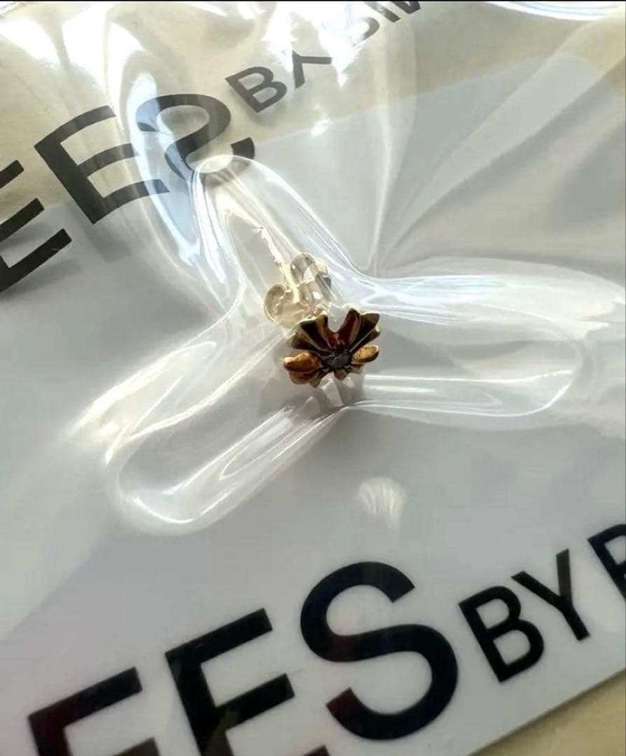 クロムハーツ 22K ER STUD No2 CH PLUS DMND ピアス①