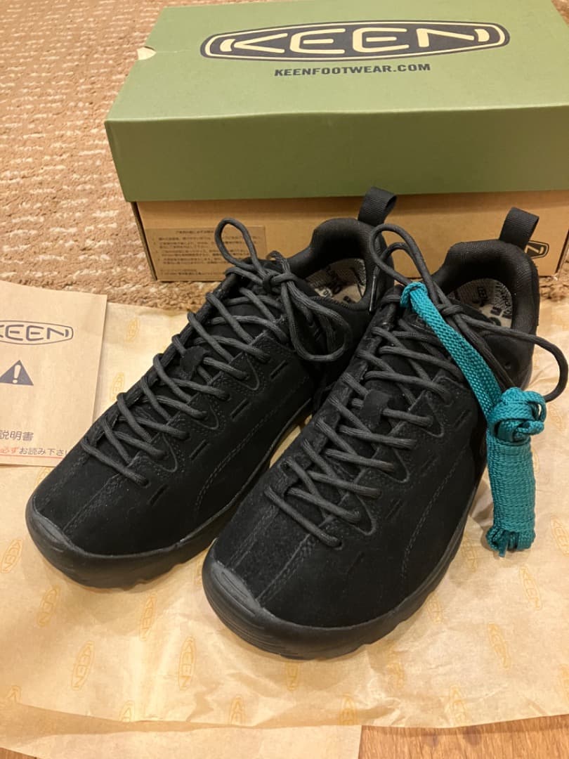 KEEN JASPER WP ブラック 7.5 24.5
