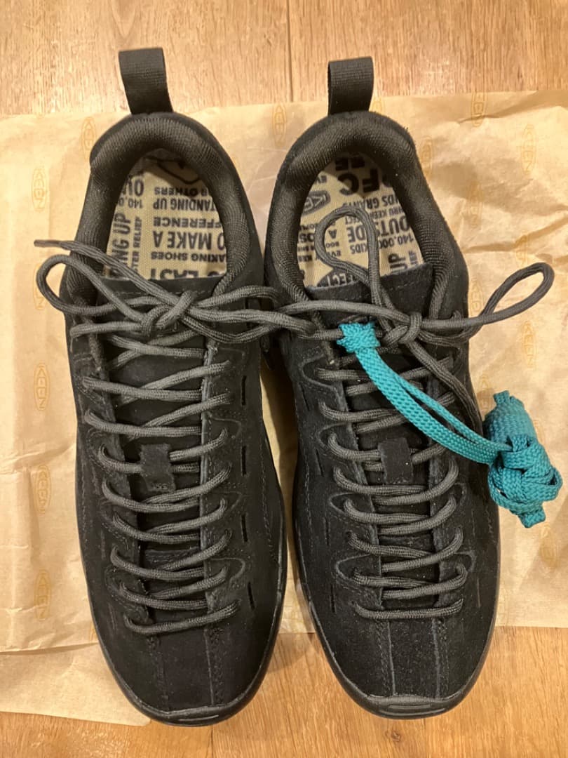 KEEN JASPER WP ブラック 7.5 24.5