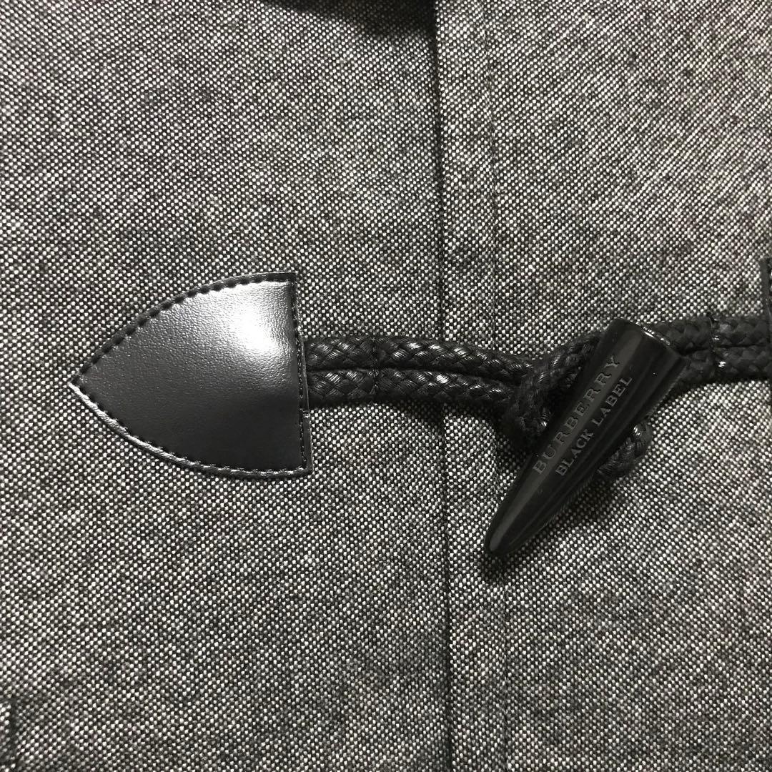 美品　バーバリーブラックレーベル ダッフルコート　S 正規品　ロゴ入り