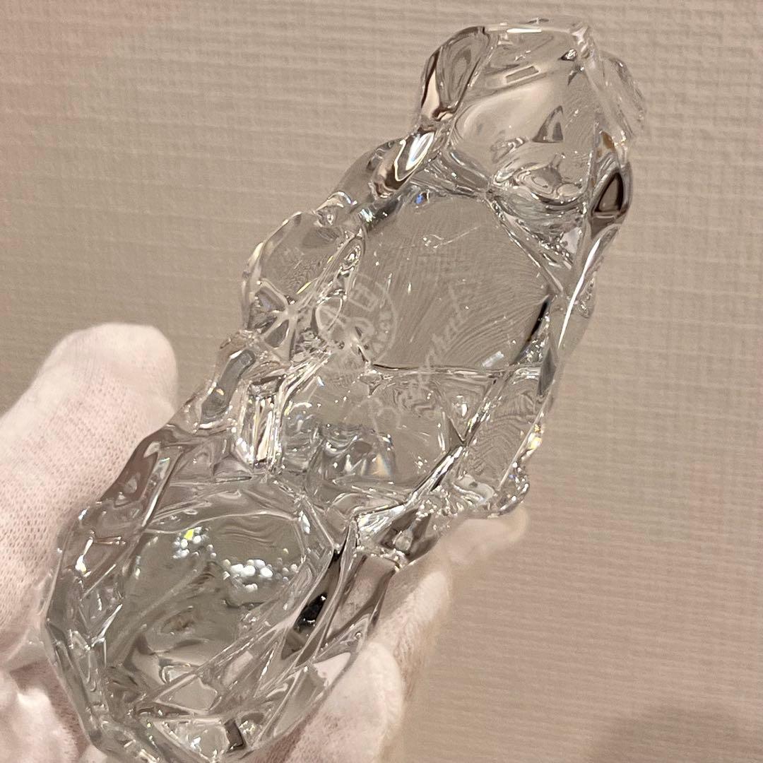 バカラ 馬 置物 クリスタル