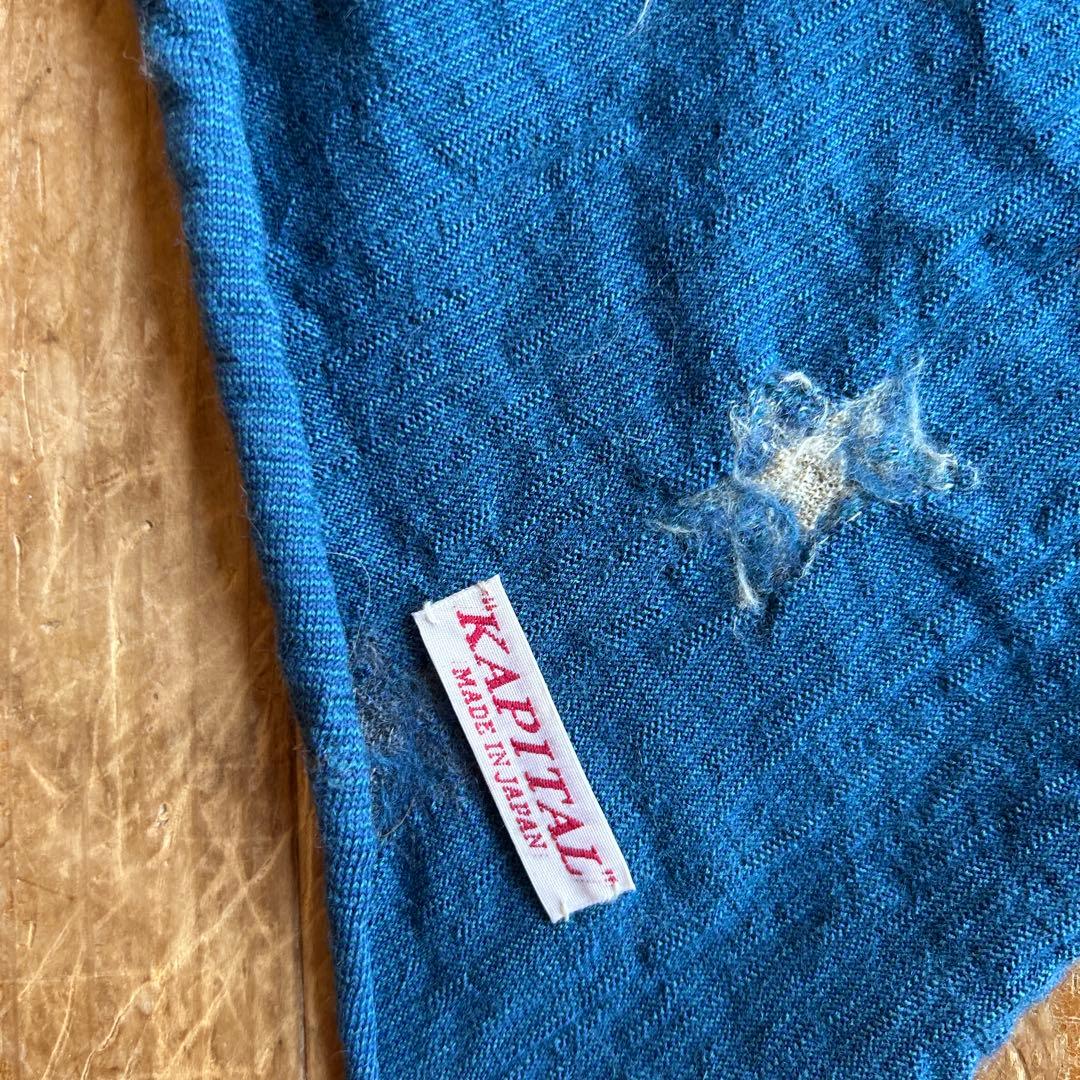 KAPITAL 希少　キャピタル　刺繍 ストール　星柄