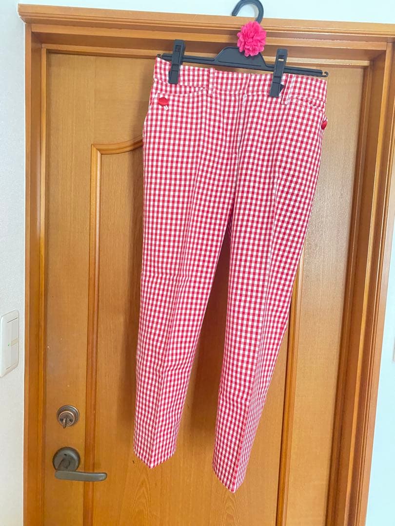 【新品】エムズグレイシー　パンツ　ギンガムチェック