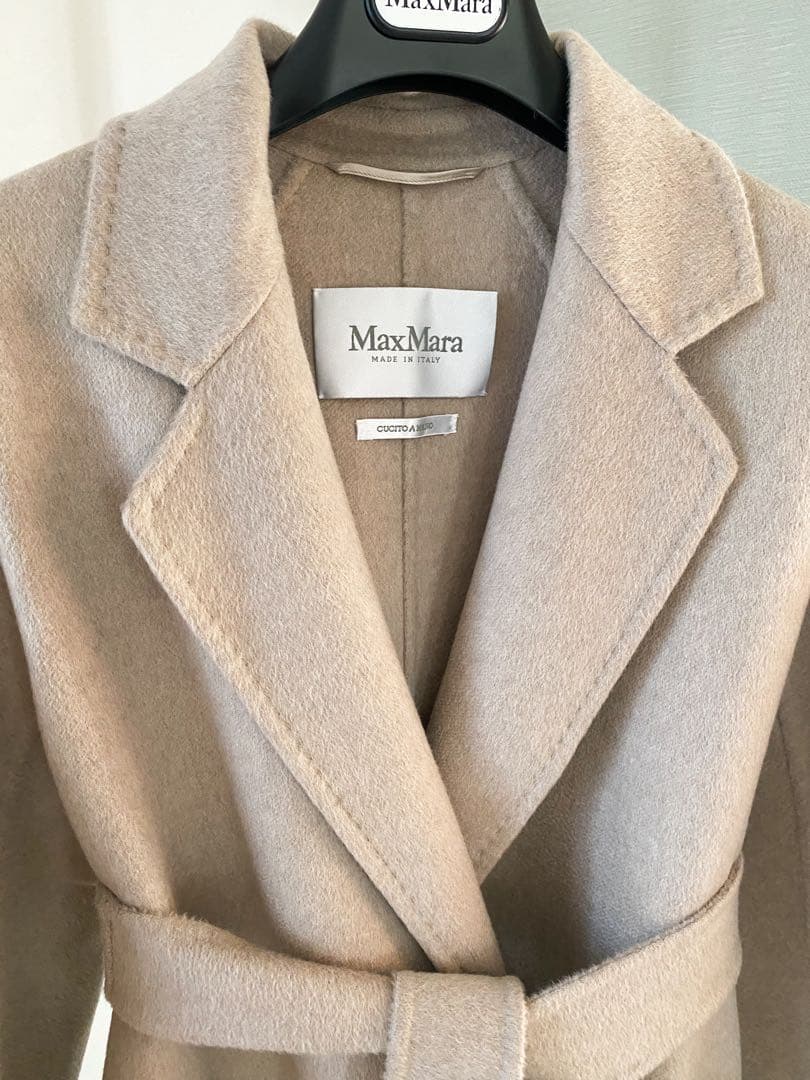 ★美品★マックスマーラ MaxMara リュドミラ ラブロ コート★