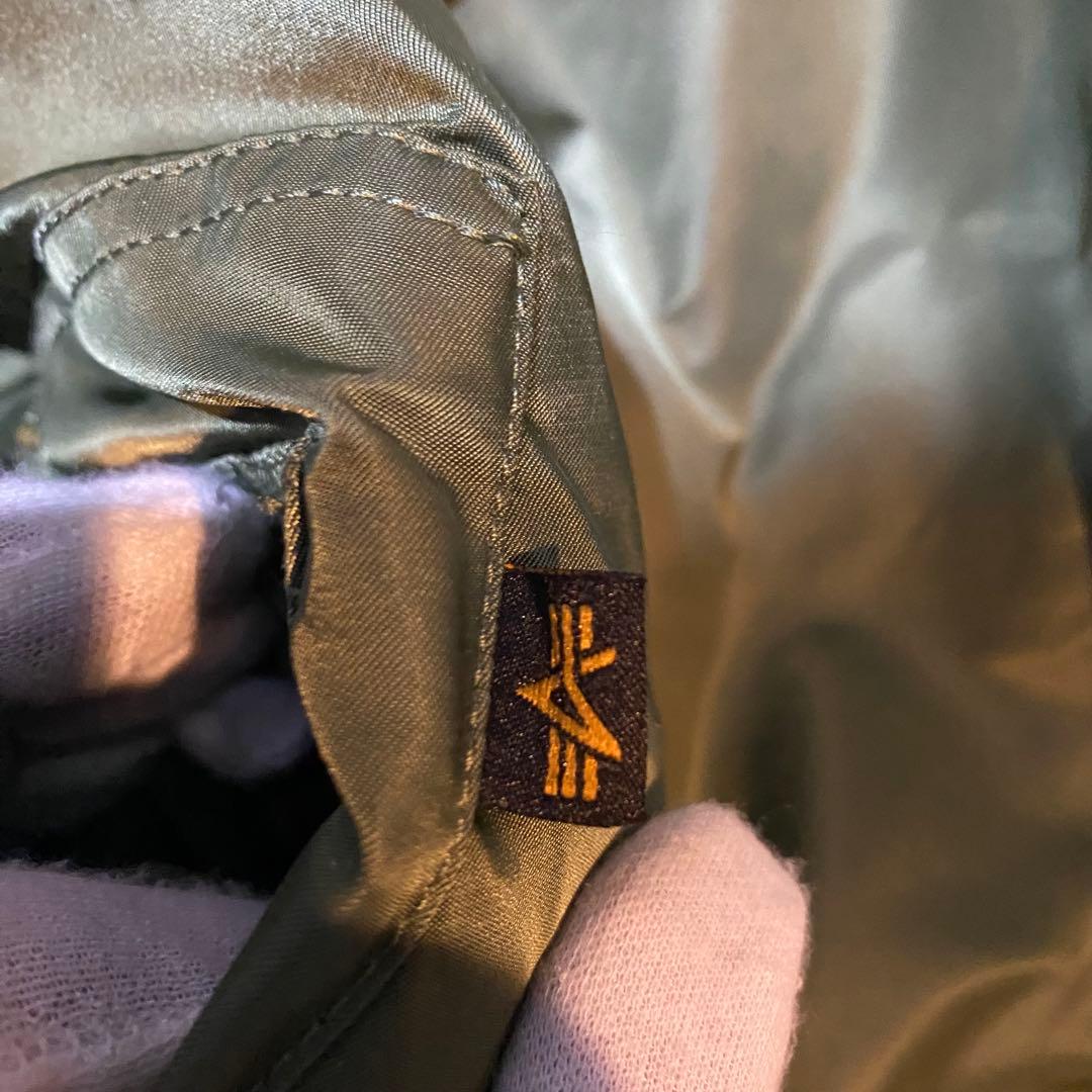 うえALPHA INDUSTRIES MA-1 フライトジャケット