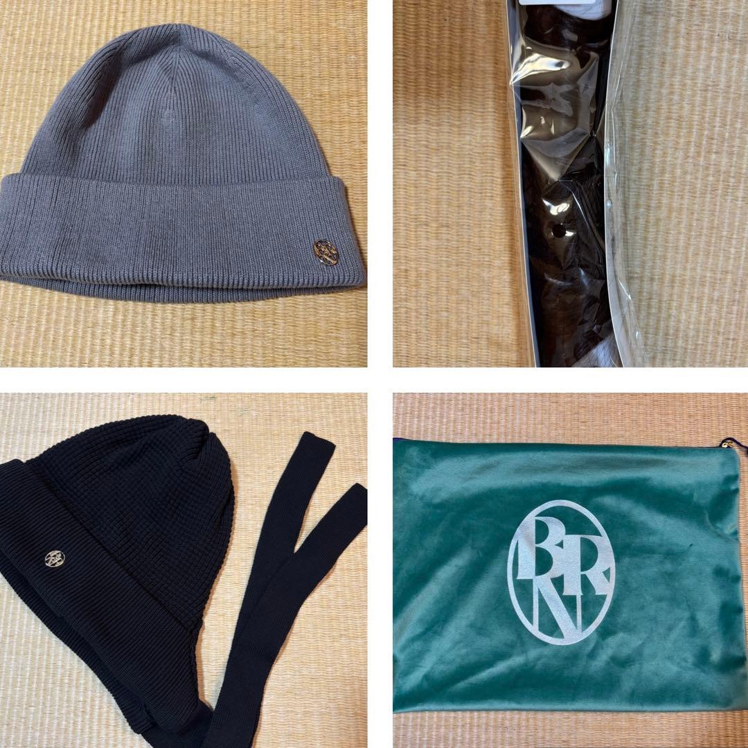 baren ボンネット　ビーニー　前髪ウィッグ