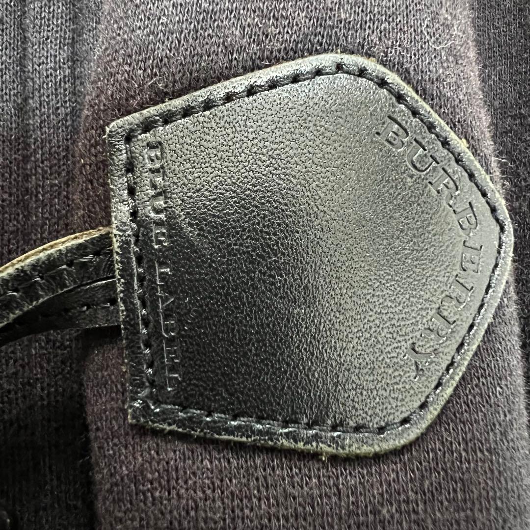 バーバリーブルーレーベル✨️ダッフル　ポンチョ　ケープコート　ラクーンファー　38