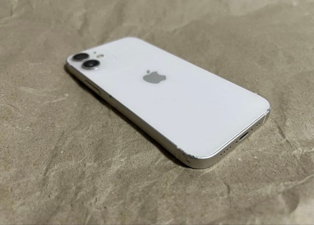 iPhone 12mini 256gb ホワイト 白操作問題なし