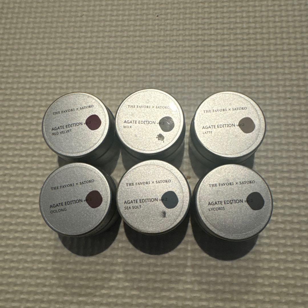 favori agate edition ver.2 satoko ネイル