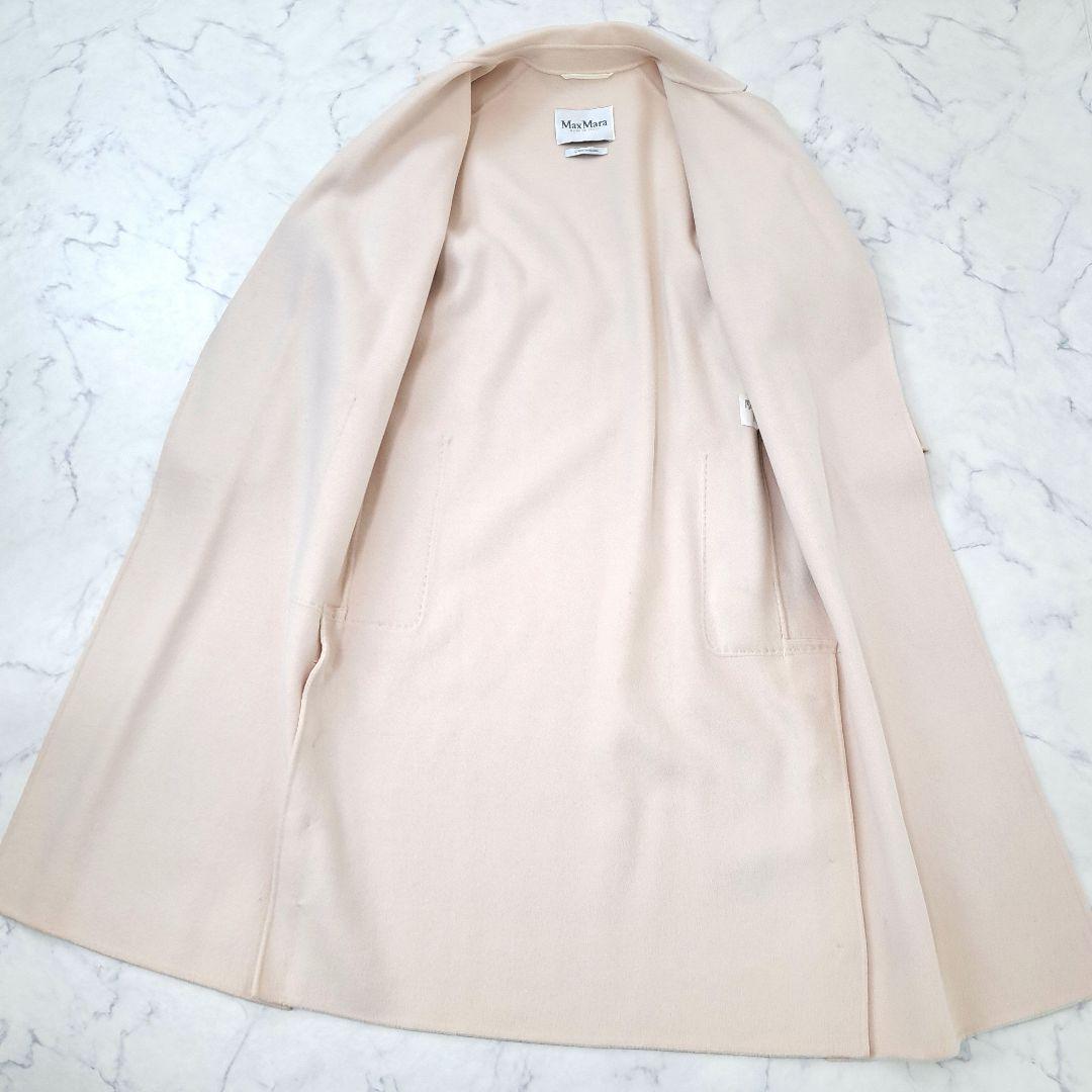 Max Mara クチートアマーノ ロングコート ベルト付 カシミヤ ウール
