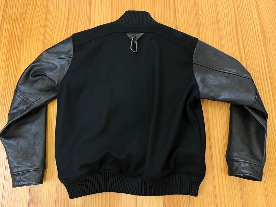 【希少】ホワイトマウンテニアリング　SCHOTT スタジャン　ブラック　M