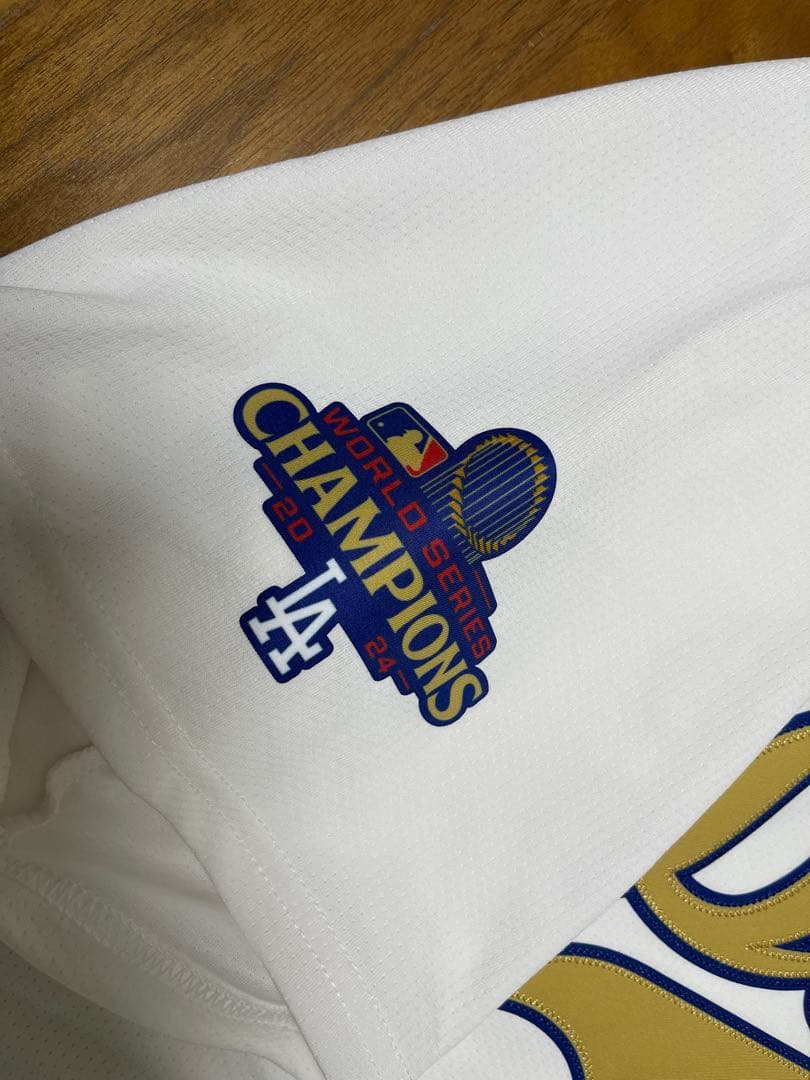 【値下げ】大谷翔平 ワールドシリーズチャンピオン記念ユニフォーム US Ｌサイズ