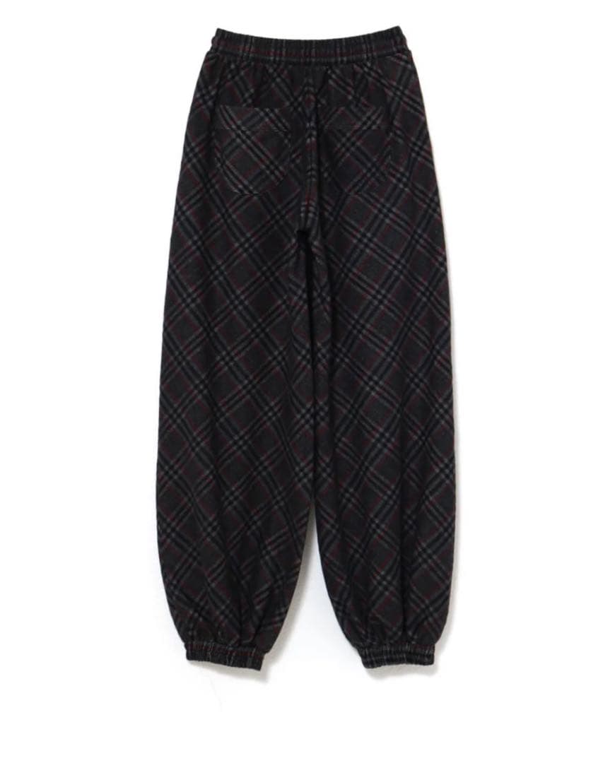 ANDMARY☆Monica check loose pants 美品
