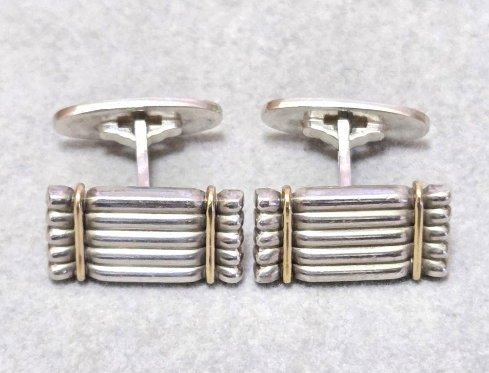 ジョージジェンセン　SV925　タイピン、カフスセット　42218