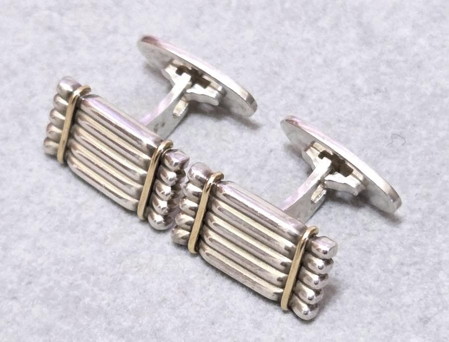 ジョージジェンセン　SV925　タイピン、カフスセット　42218