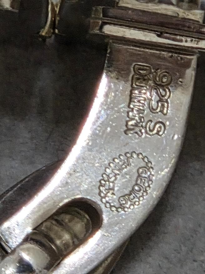 ジョージジェンセン　SV925　タイピン、カフスセット　42218