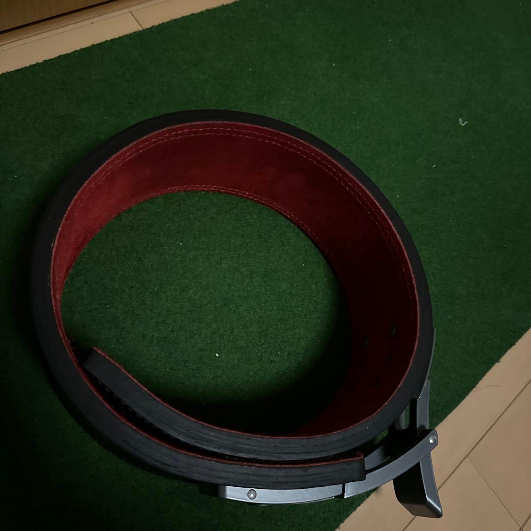 SBDトレーニング・パワーベルト 黒/赤