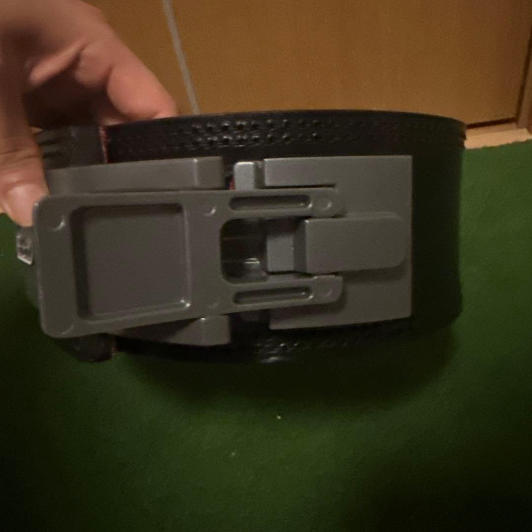 SBDトレーニング・パワーベルト 黒/赤