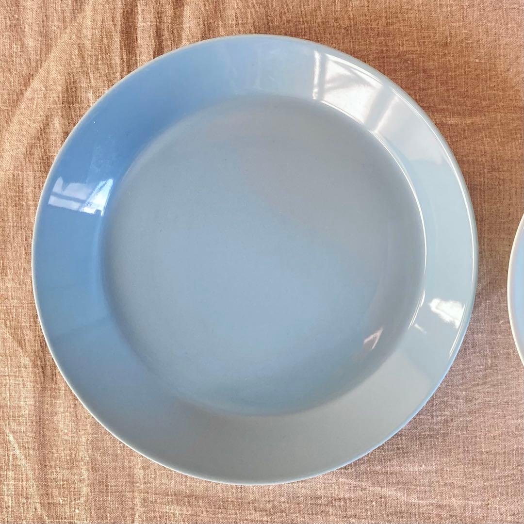 イッタラ　ティーマ　21cm プレート　3枚セット　ライトブルー　ペトロール