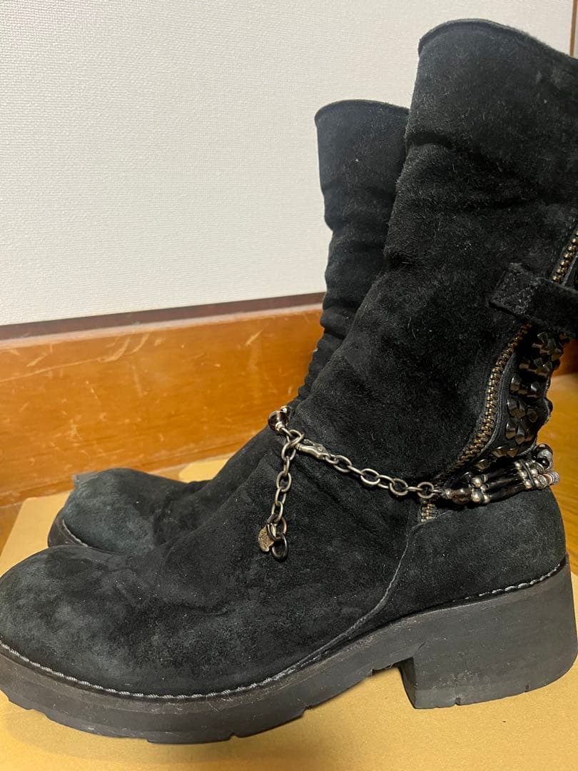 KMRII ブーツ　サイズ表記なし　14thの別売りアクセ付き