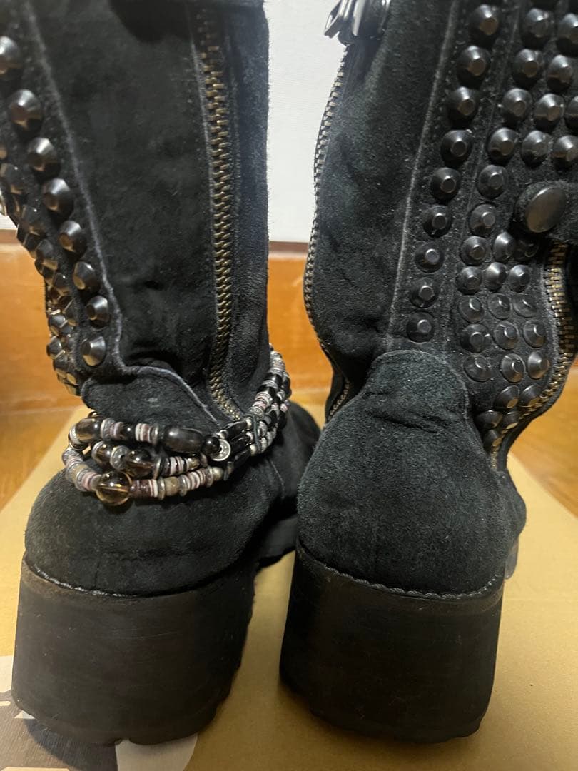 KMRII ブーツ　サイズ表記なし　14thの別売りアクセ付き