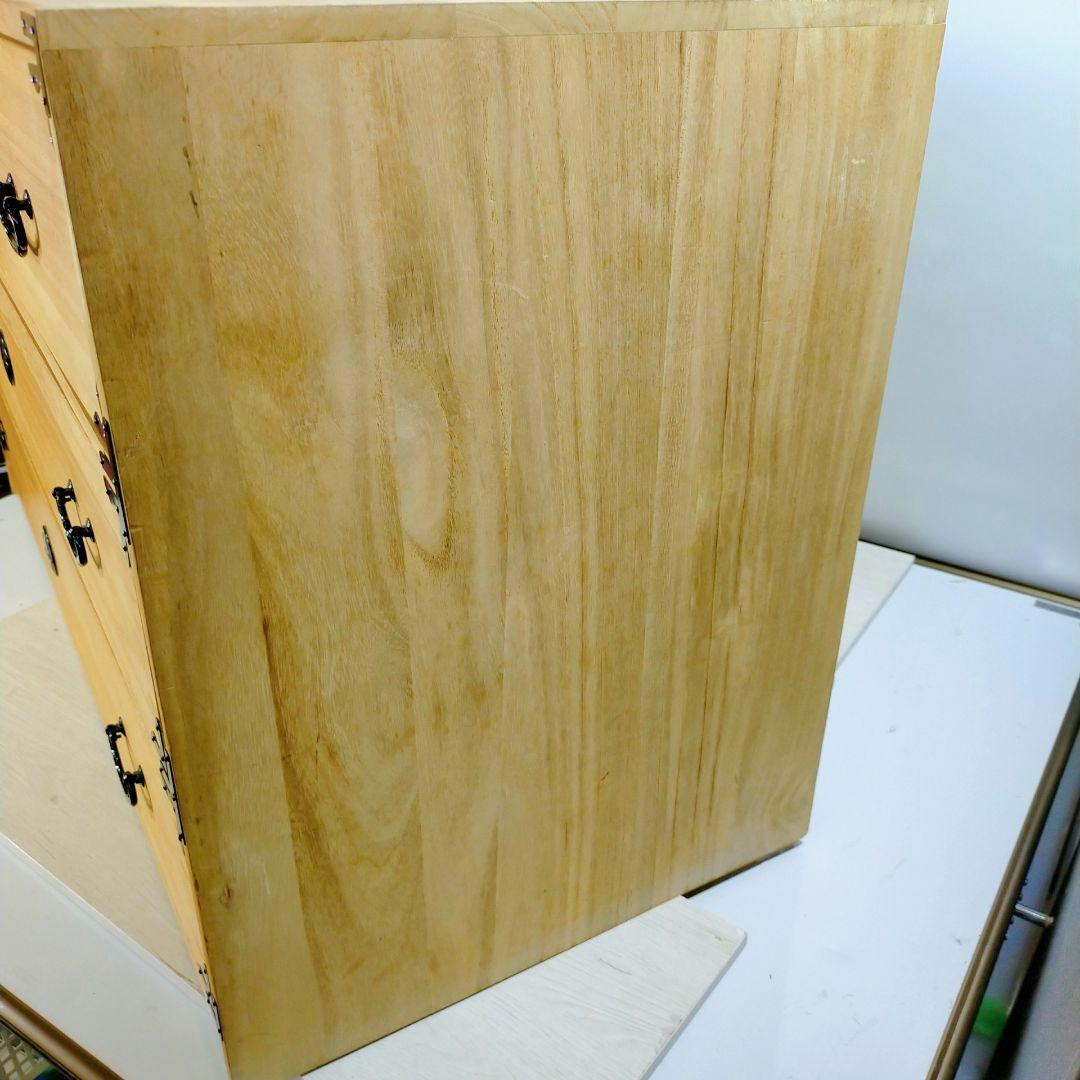 ヴィンテージ 桐箪笥 天然木 整理箪笥 引出収納 木製 和タンス チェスト②