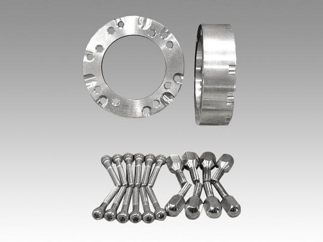 ジャイロ ブラック アルミホイール引っ張りタイヤ＆スペーサー40ｍｍセット