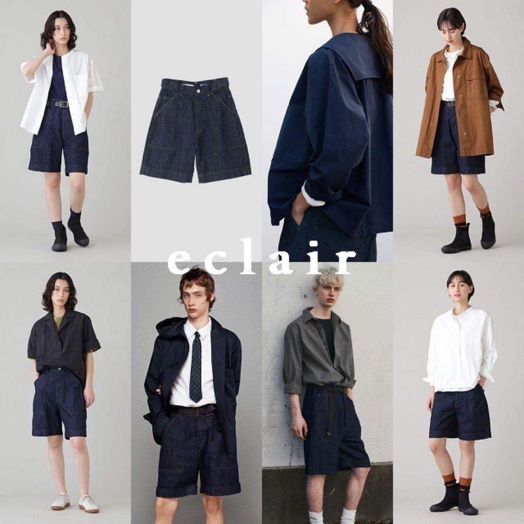 2023新型 マーガレットハウエル×キャントン ライトデニムハーフパンツ 即完売