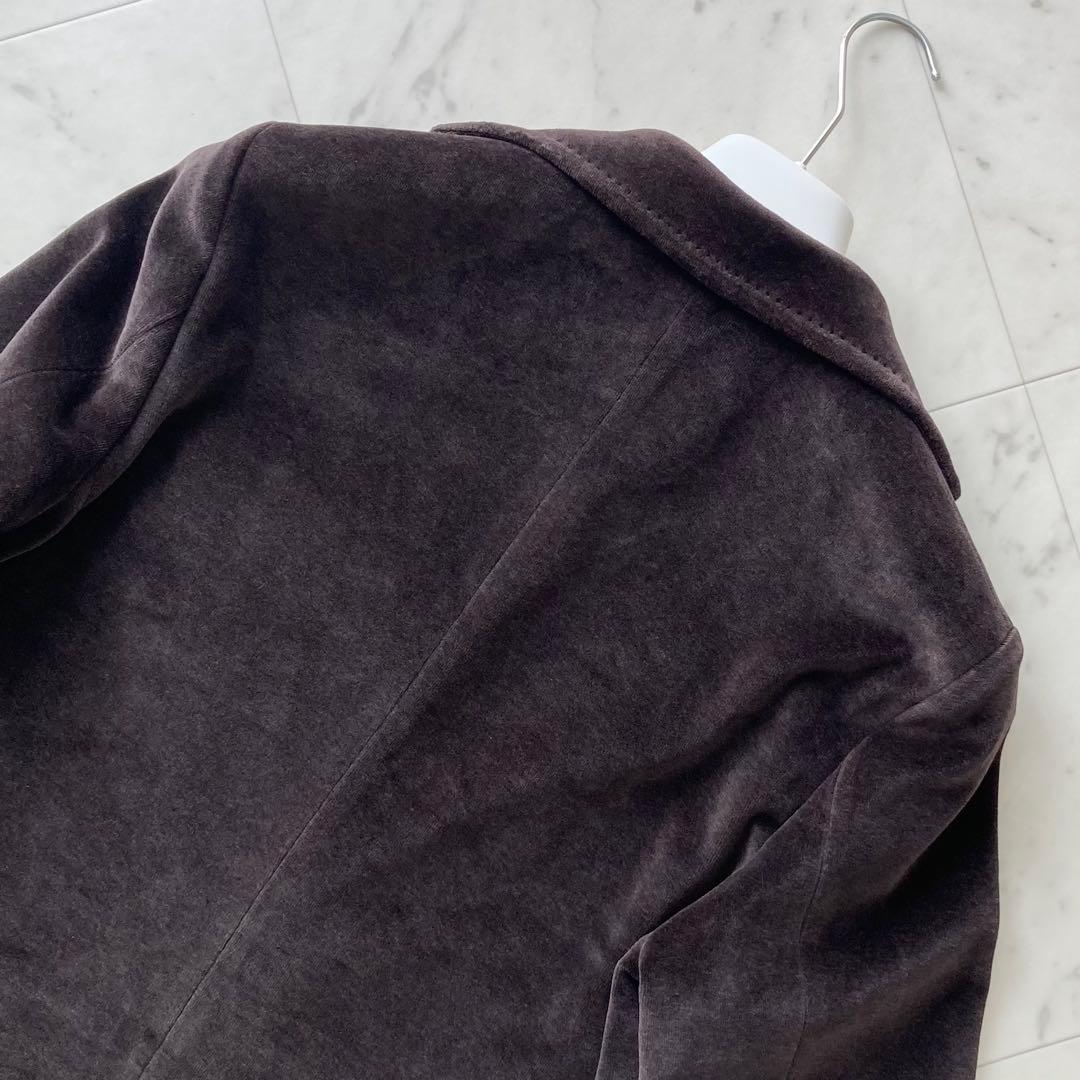 美品 CIRCOLO 1901 ベロア テーラードジャケット 48