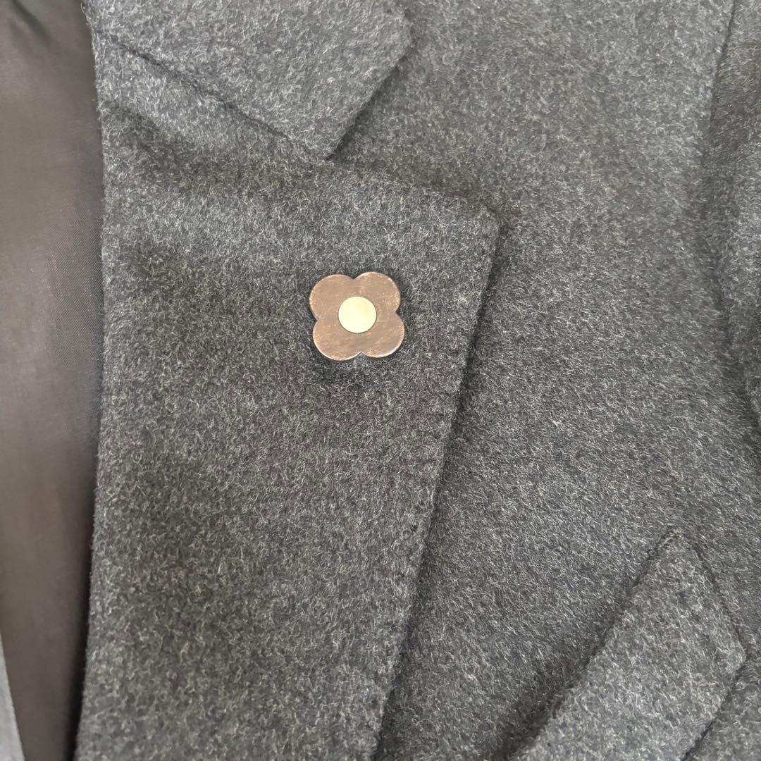 極美品✨ラルディーニ LARDINI カシミヤ100% チェスターコート 50