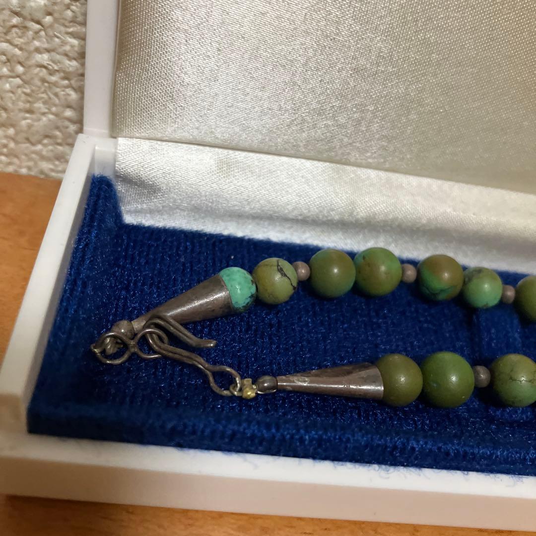 SEIKO セイコージュエリー 天然石 ターコイズ ネックレス ヴィンテージ