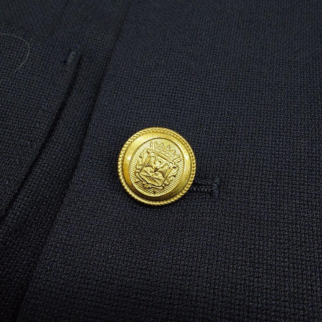 【美品】MORLES モアレス 金ボタン 紺ブレ ダブルジャケット S ネイビー