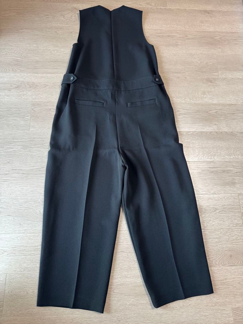 ローヘン　lohen ダブルクロスコクーンオールインワン　ブラック ３６