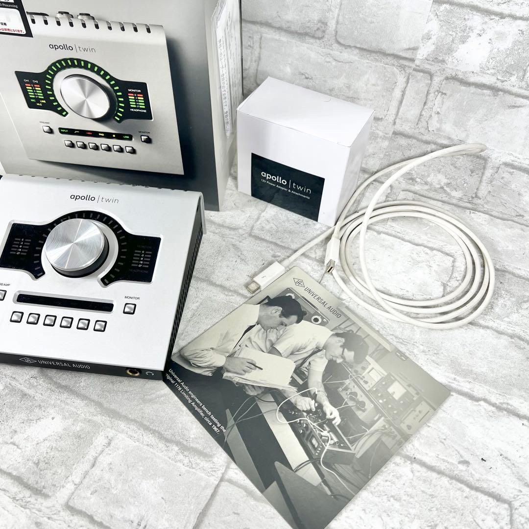 DTM・DAW UNIVERSAL AUDIO apollo twin solo