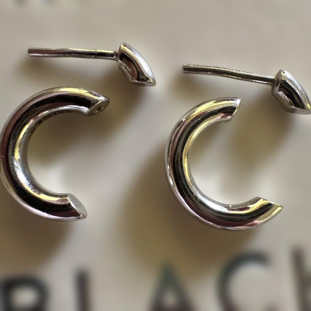 MARIA BLACK フープピアス　両耳