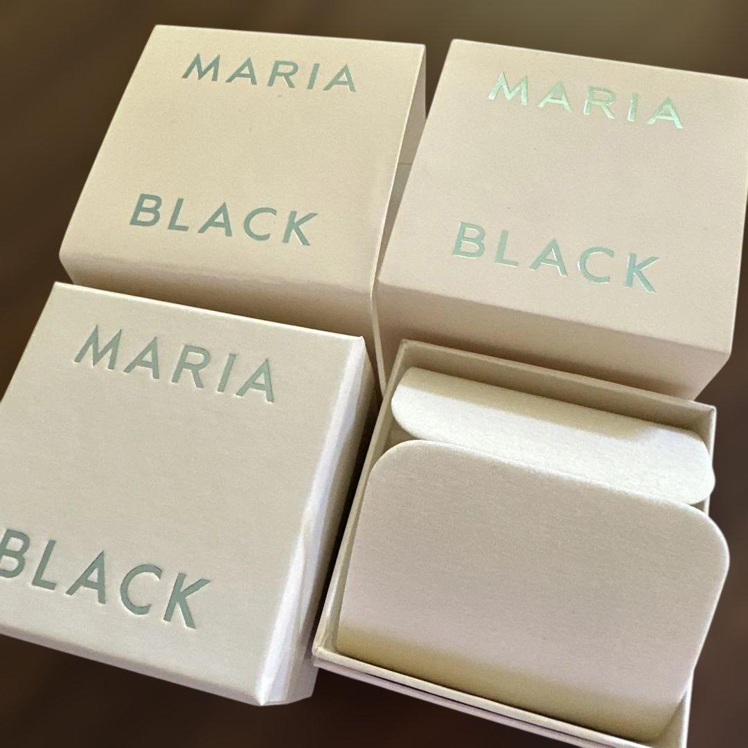 MARIA BLACK フープピアス　両耳