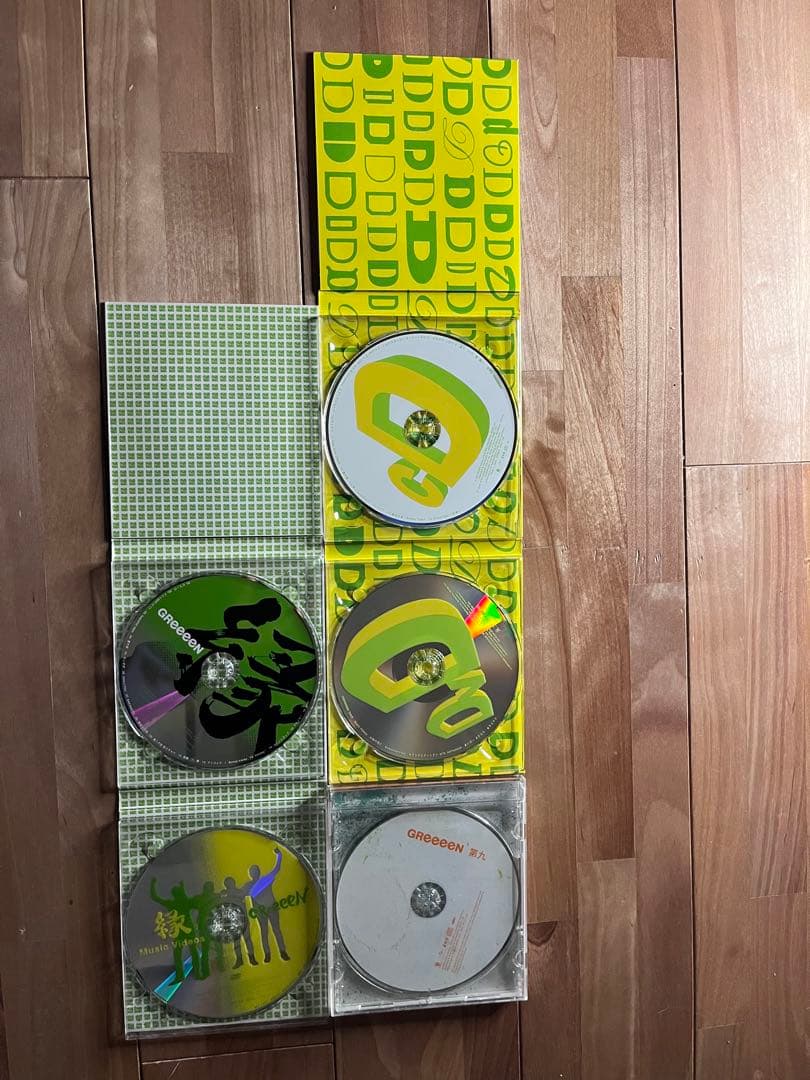 GReeeeNのCD