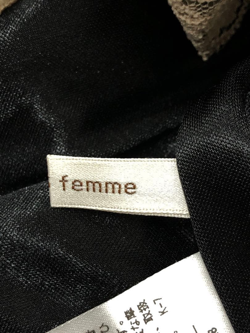 axes femme 古着 ナポレオンデザイン キャミ ミニワンピース