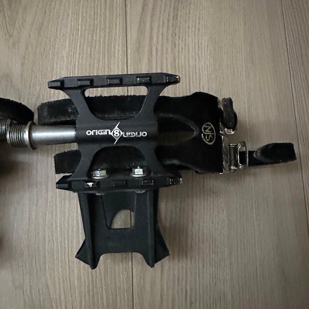 origin8+三ヶ島製作所ストラップ+トゥークリップ　セット