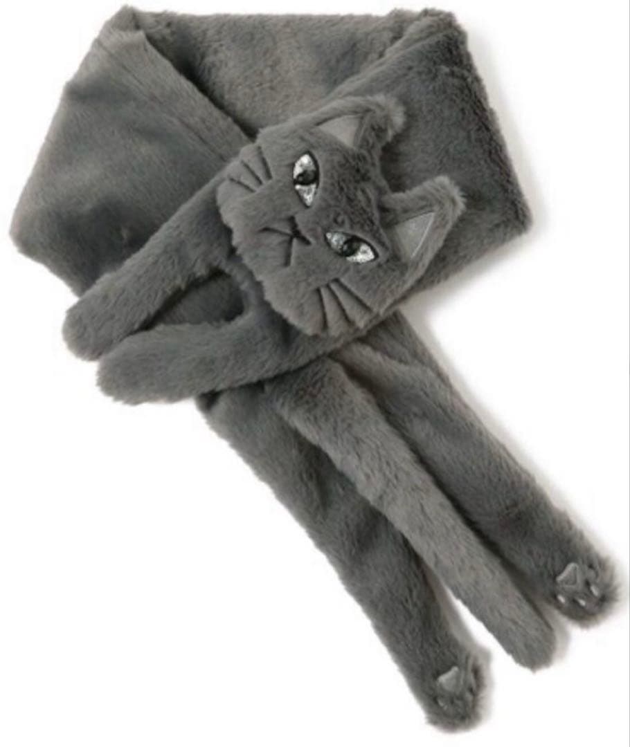 【美品★人気商品】mmts 猫ティペット 定価¥8,690 マフラーBEAMS