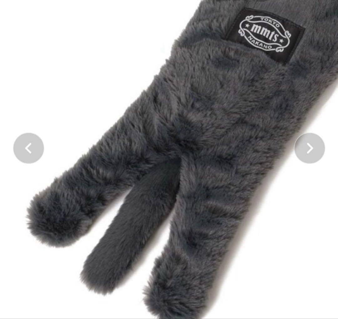 【美品★人気商品】mmts 猫ティペット 定価¥8,690 マフラーBEAMS