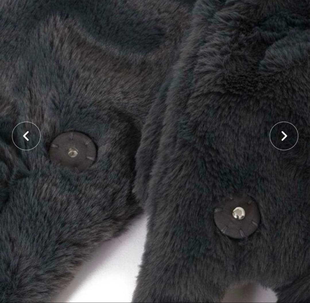 【美品★人気商品】mmts 猫ティペット 定価¥8,690 マフラーBEAMS