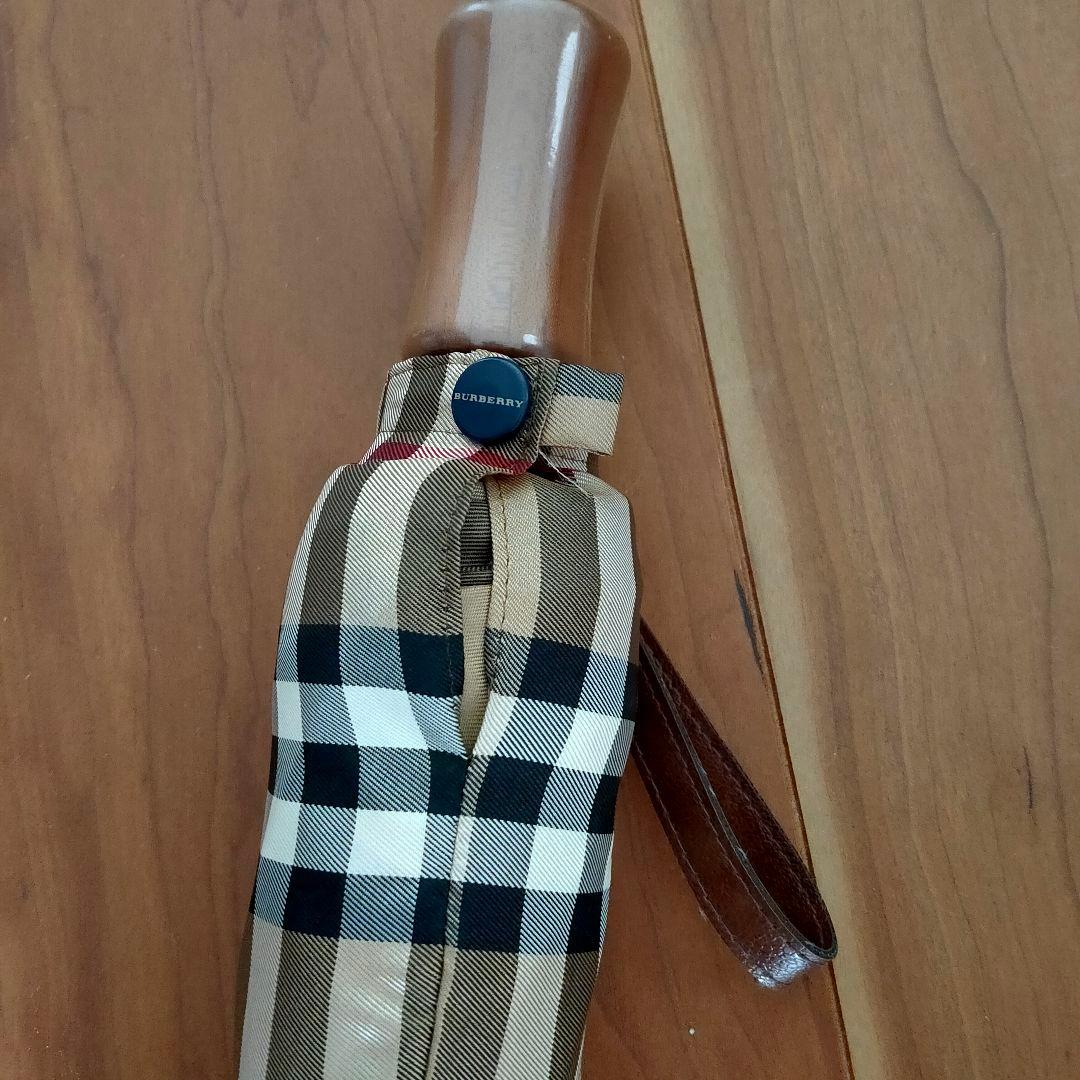 BURBERRY バーバリー ノバチェック柄 折りたたみ傘