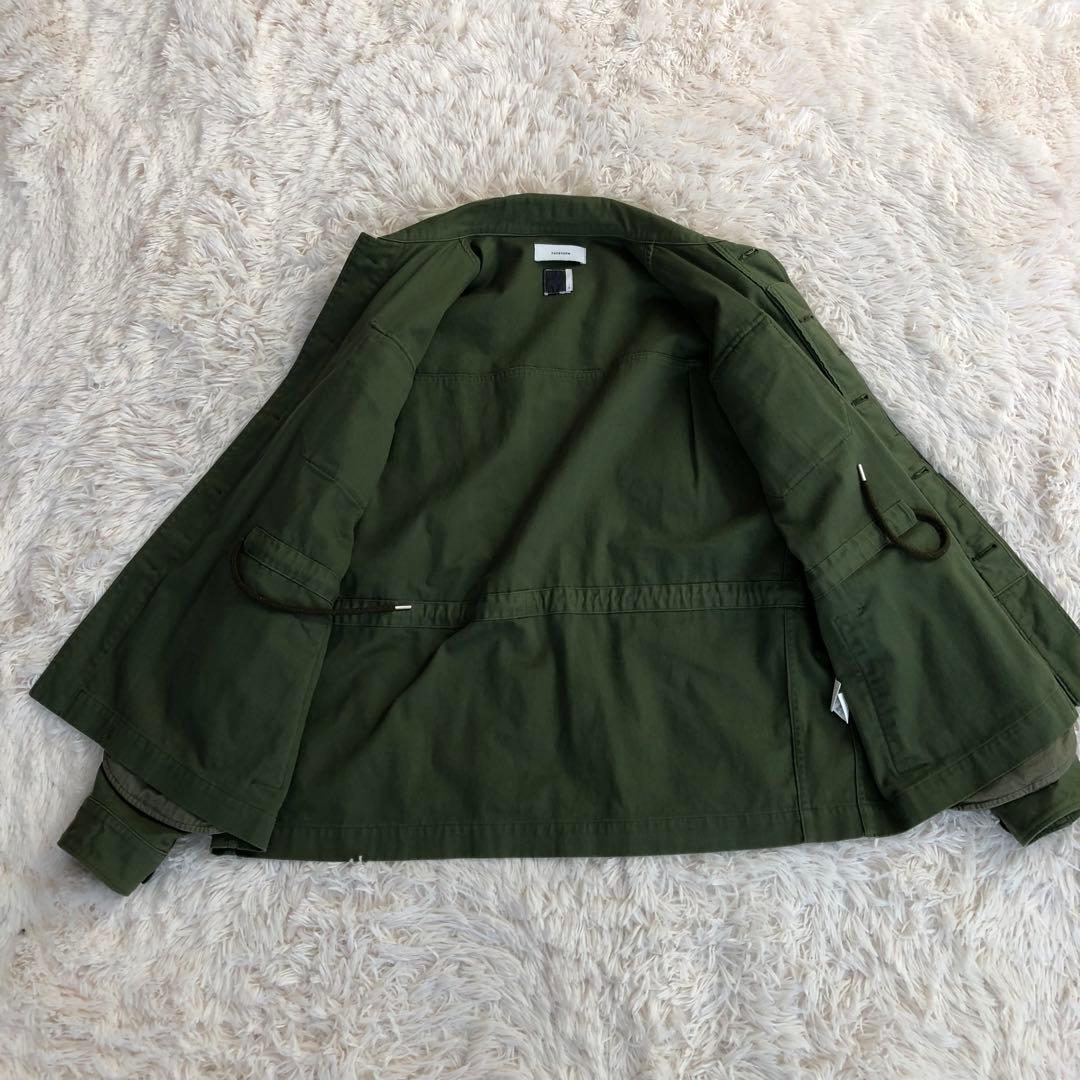 FACETASM　オーバーサイズ　ミリタリージャケット　ファセッタズム　オリーブ