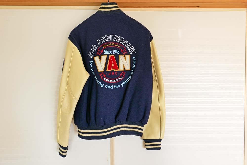 【VAN　スタジャン】創業50周年記念スタジアムジャンパー
