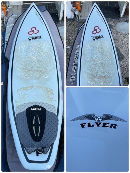 千葉北限定【補修有】アルメリック フライヤー 6'4 33.3L