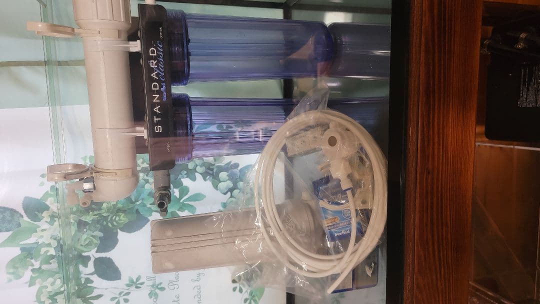 STANDARD浄水器 本体と付属品