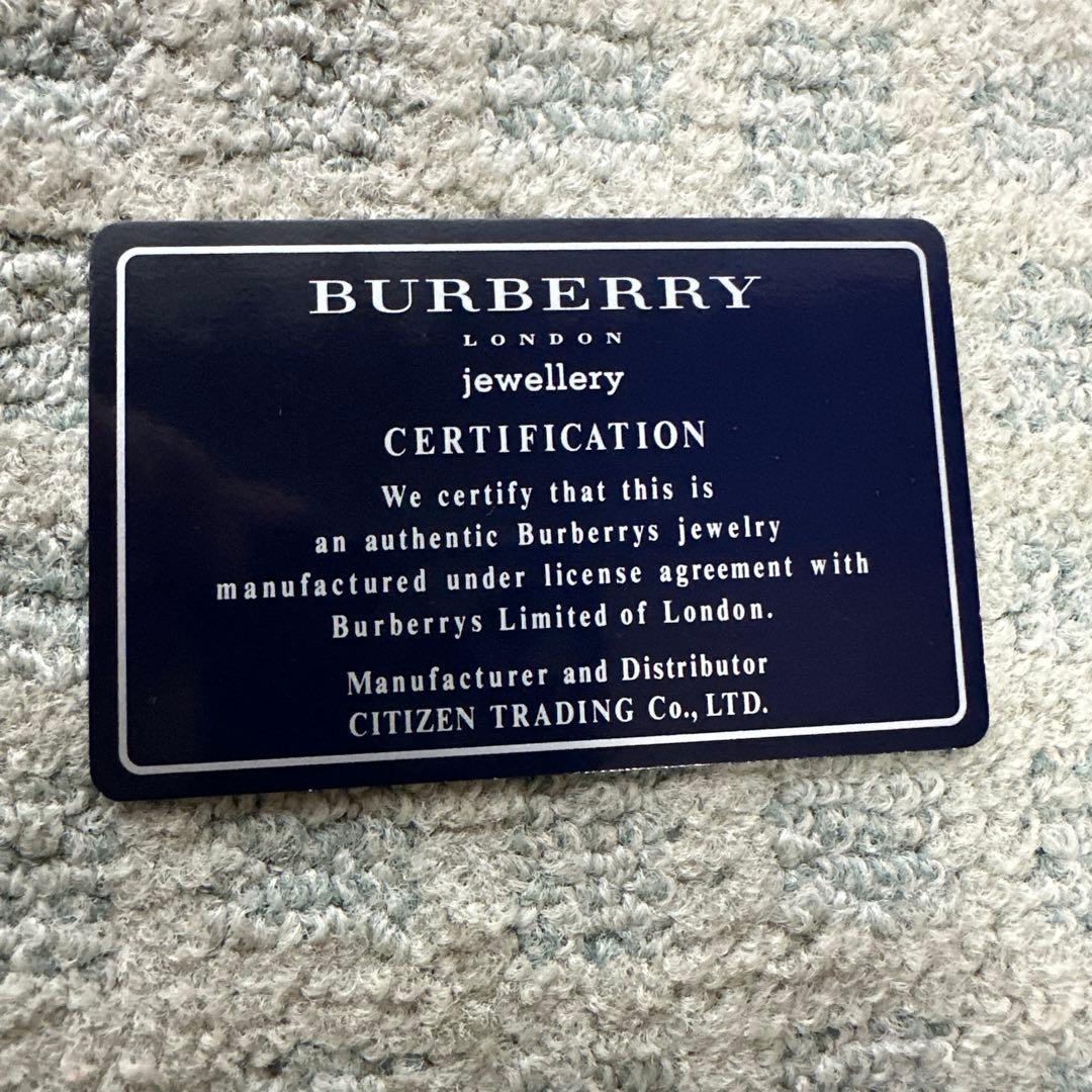 バーバリー シルバーバングル ブレスレット